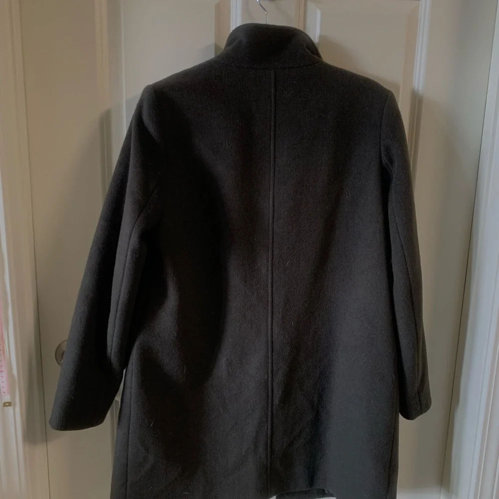 Ralph Lauren Buckle Collar Coat in Forest Green - Picture 5 of 7